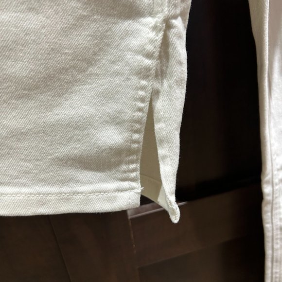 NWT Judy Blue White Boot Cut w/ Side Slits Size 9/29 - Picture 4 of 5